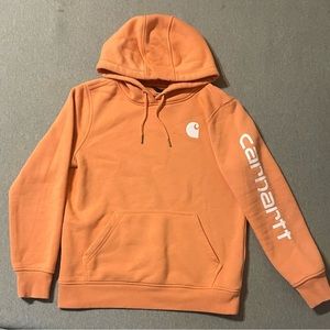 Women’s orange Carhartt hoodie